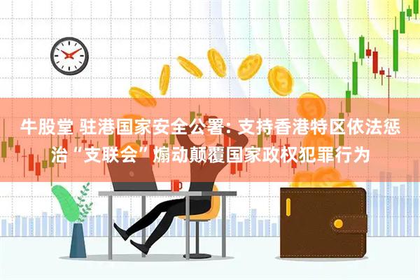 牛股堂 驻港国家安全公署: 支持香港特区依法惩治“支联会”煽动颠覆国家政权犯罪行为